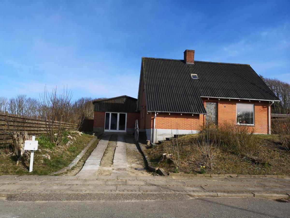 Bed and Breakfast Logi I Hus Med Kunst Og Have Vestervig Exteriér fotografie