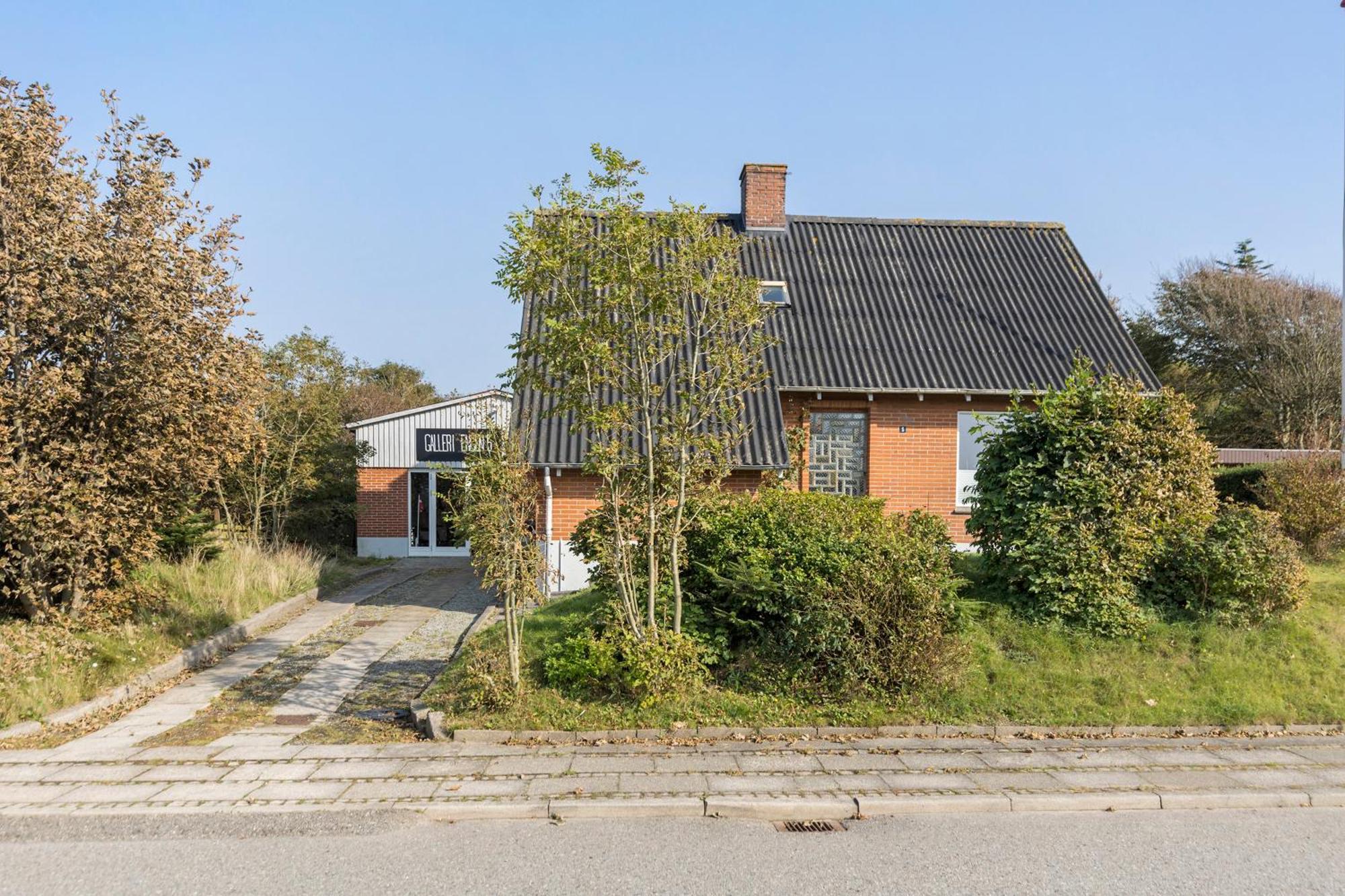Bed and Breakfast Logi I Hus Med Kunst Og Have Vestervig Exteriér fotografie
