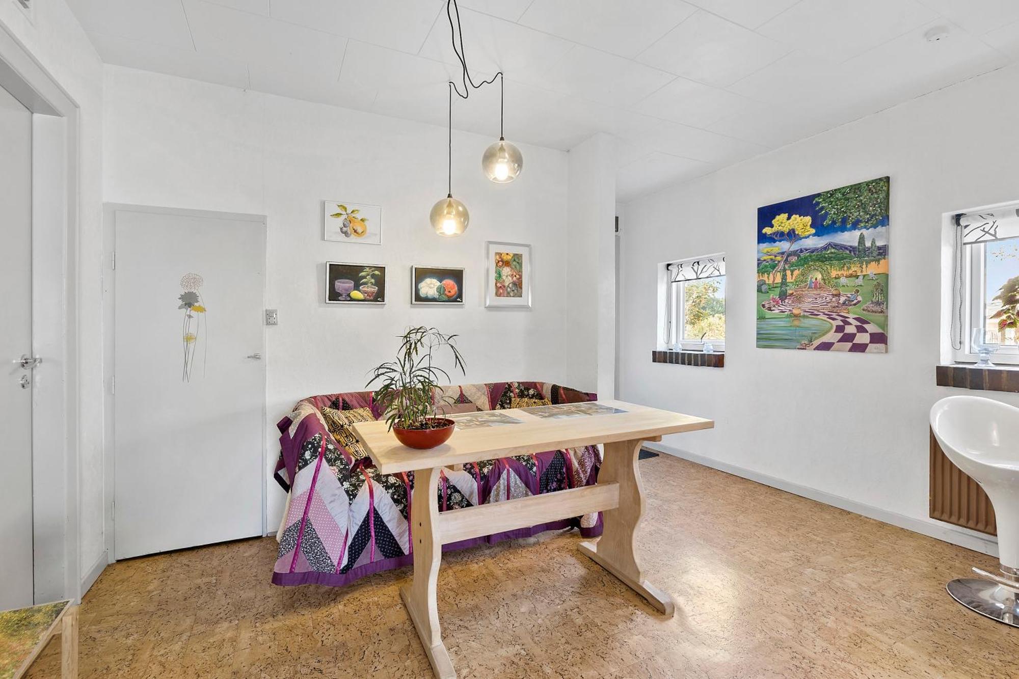 Bed and Breakfast Logi I Hus Med Kunst Og Have Vestervig Exteriér fotografie