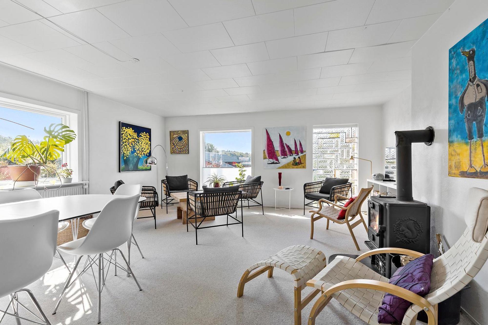 Bed and Breakfast Logi I Hus Med Kunst Og Have Vestervig Exteriér fotografie